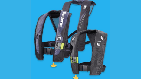 Bluestorm Inflatable Life Jackets (PFDs)